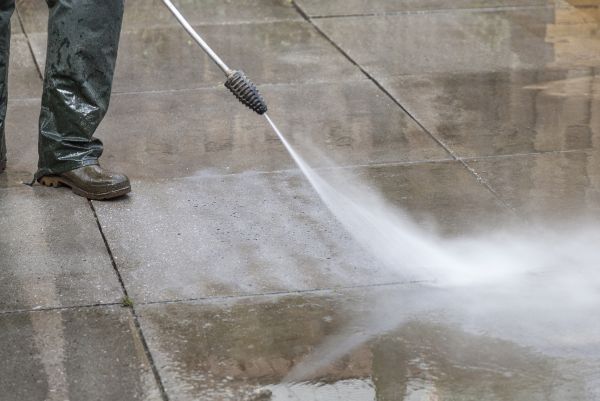 Concrete Power Washing in Yakima