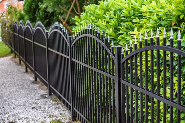 Iron Fence Pressure Washing in Yakima