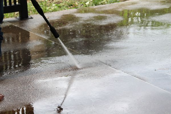 Concrete Deck Cleaning in Yakima