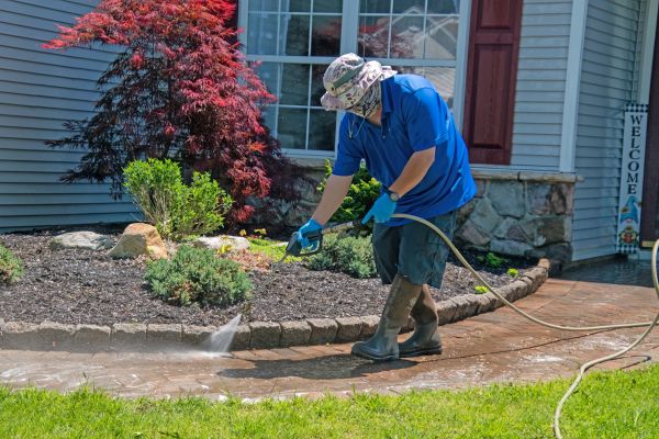 Brick Walkway Cleaning in Yakima