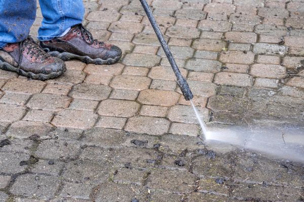 Stone Patio Cleaning in Yakima